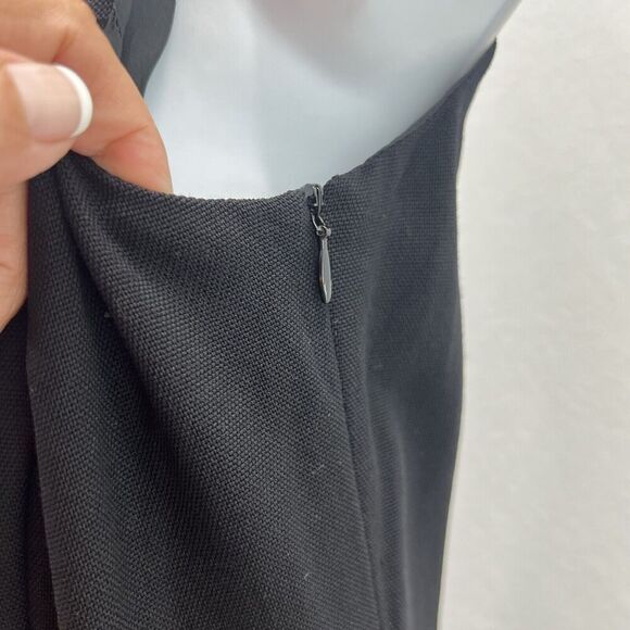 Moschino Cheap & Chic Dress Sz 10 Black Classic Square Neck Flapper Lined Elegan - Picture 2 of 16